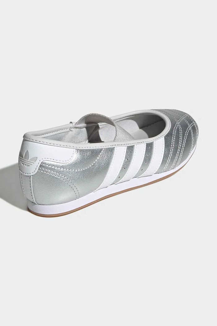 Dječaci adidas Originals TAEKWONDO tenisice za djecu od kože KJ8241 srebrna