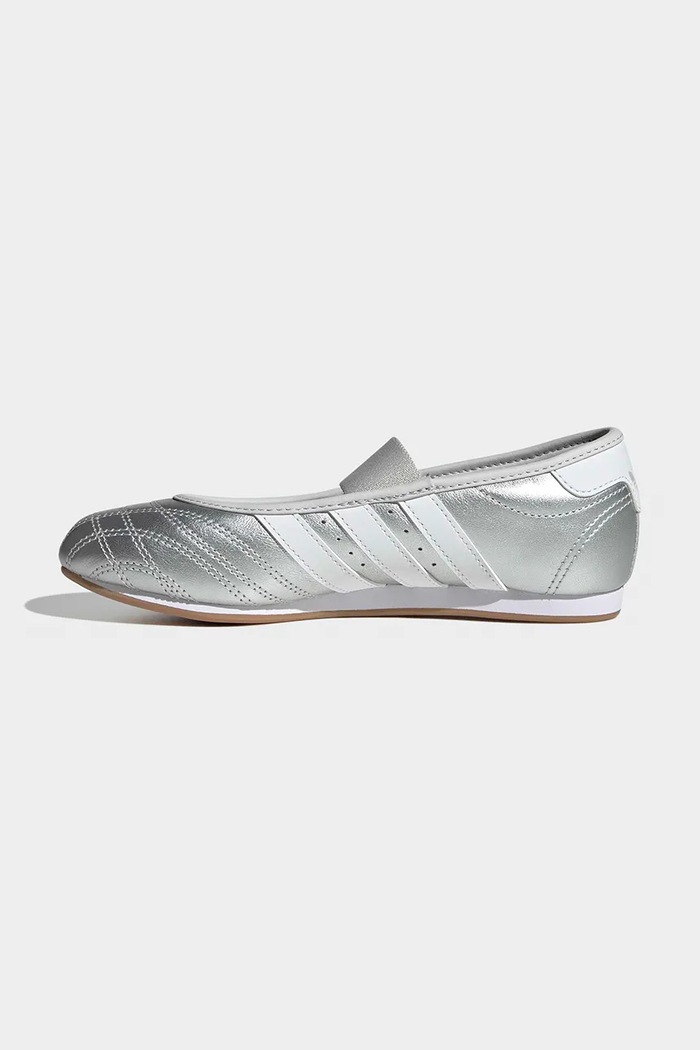 adidas Originals TAEKWONDO tenisice za djecu od kože srebrna KJ8241