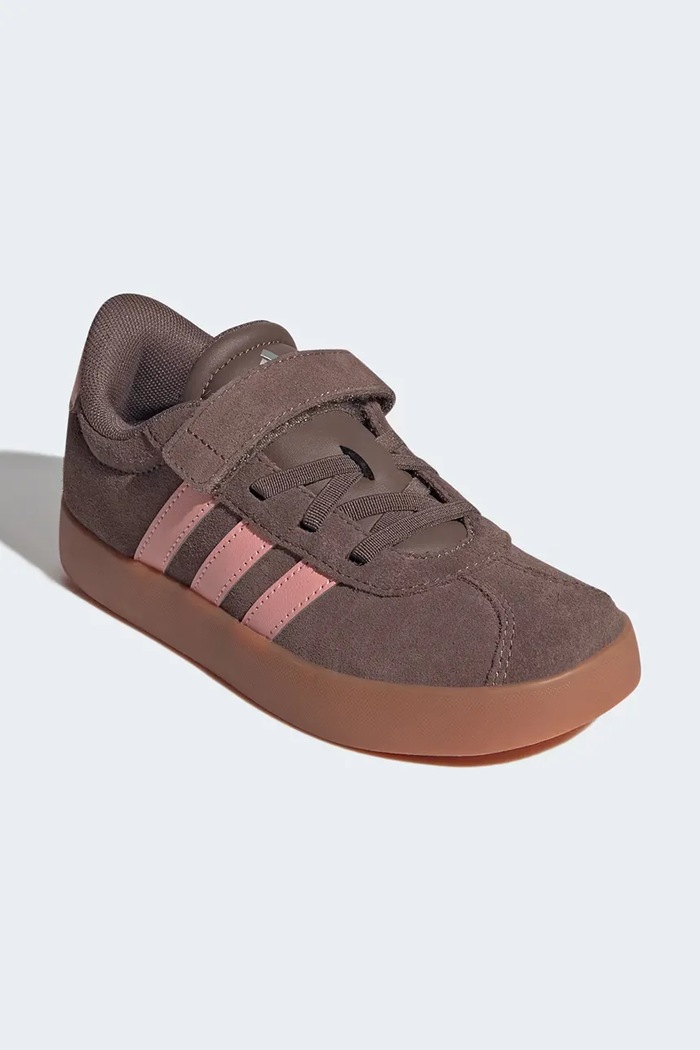 adidas VL COURT 3.0 sneakers boty dětské KK4559 hnědá AW26