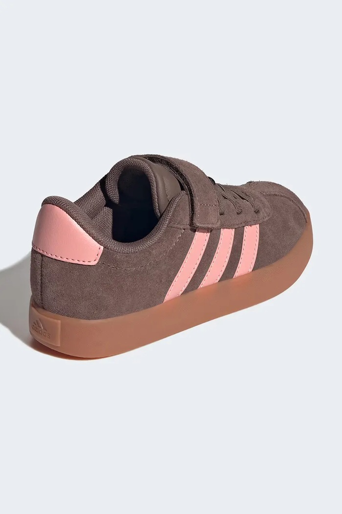 CHLAPEC adidas VL COURT 3.0 sneakers boty dětské KK4559 hnědá