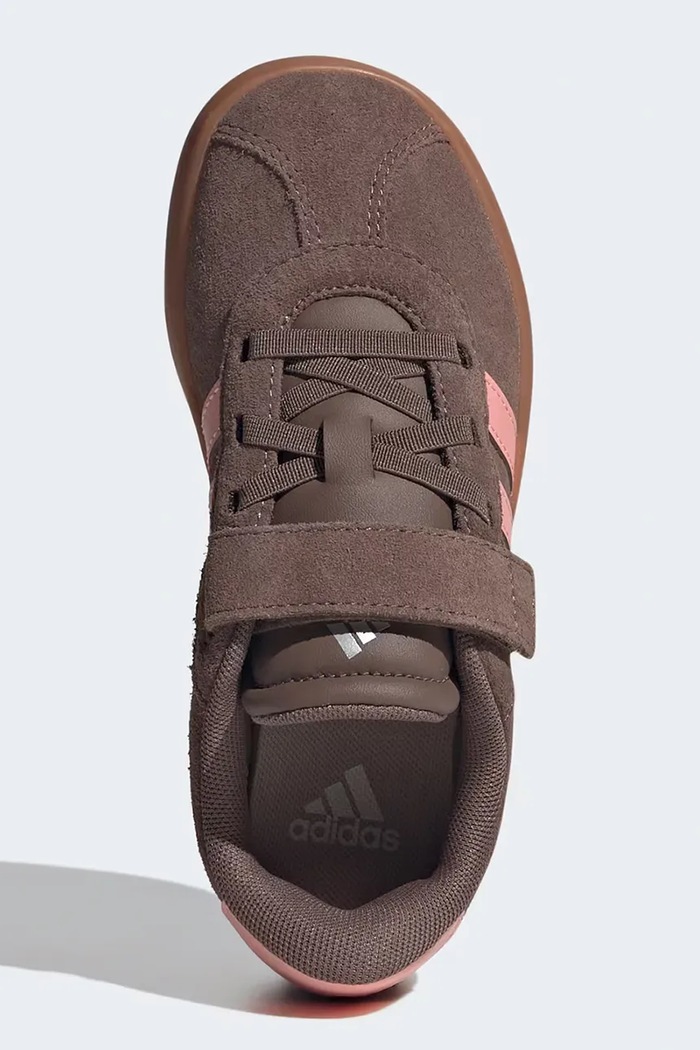 adidas VL COURT 3.0 sneakers boty dětské KK4559 hnědá
