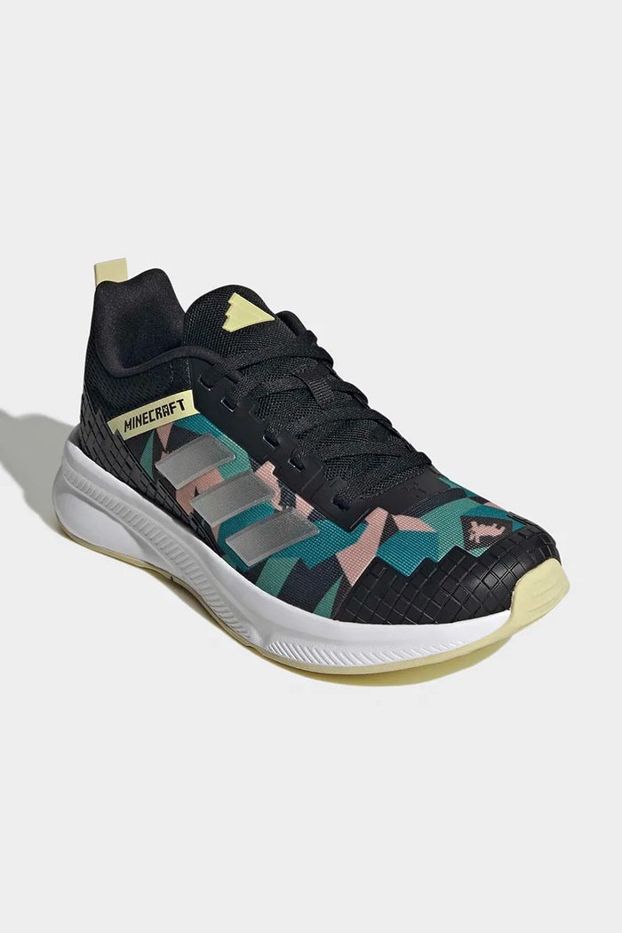 adidas MINECRAFT FORTARUN 4.0 sneakers παιδικά KK4627 μαύρο AW26