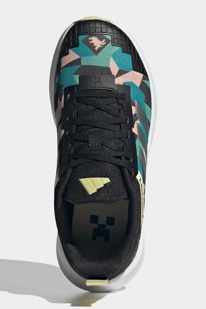 adidas MINECRAFT FORTARUN 4.0 sneakers παιδικά KK4627 μαύρο