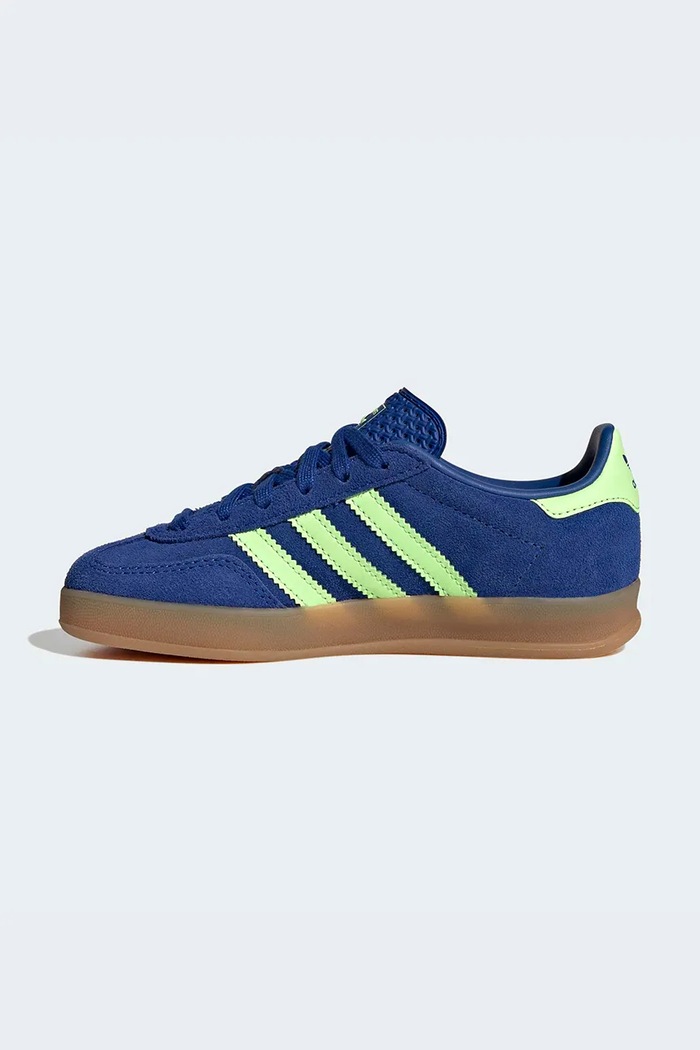 adidas Originals GAZELLE INDOOR sneakers boty dětské semišové modrá KJ2302