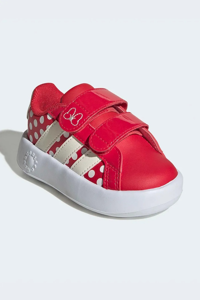 adidas DISNEY MINNIE MOUSE sneakers detské KI9184 červená AW26