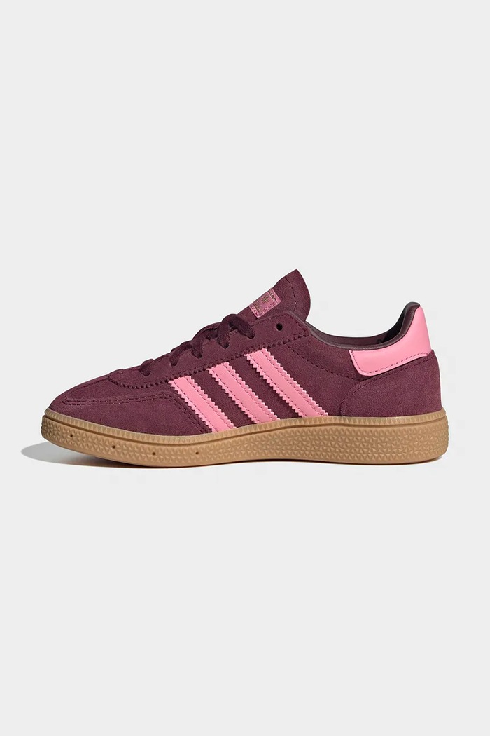 adidas Originals HANDBALL SPEZIAL sneakers detské semišové burgundské KK5036