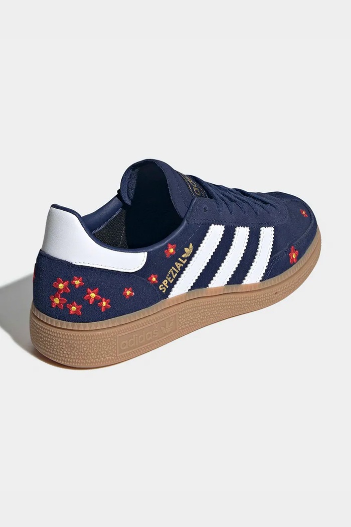 Chlapec adidas Originals HANDBALL SPEZIAL sneakers detské semišové KI0368 tmavomodrá