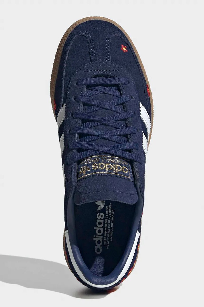 adidas Originals HANDBALL SPEZIAL sneakers detské semišové KI0368 tmavomodrá