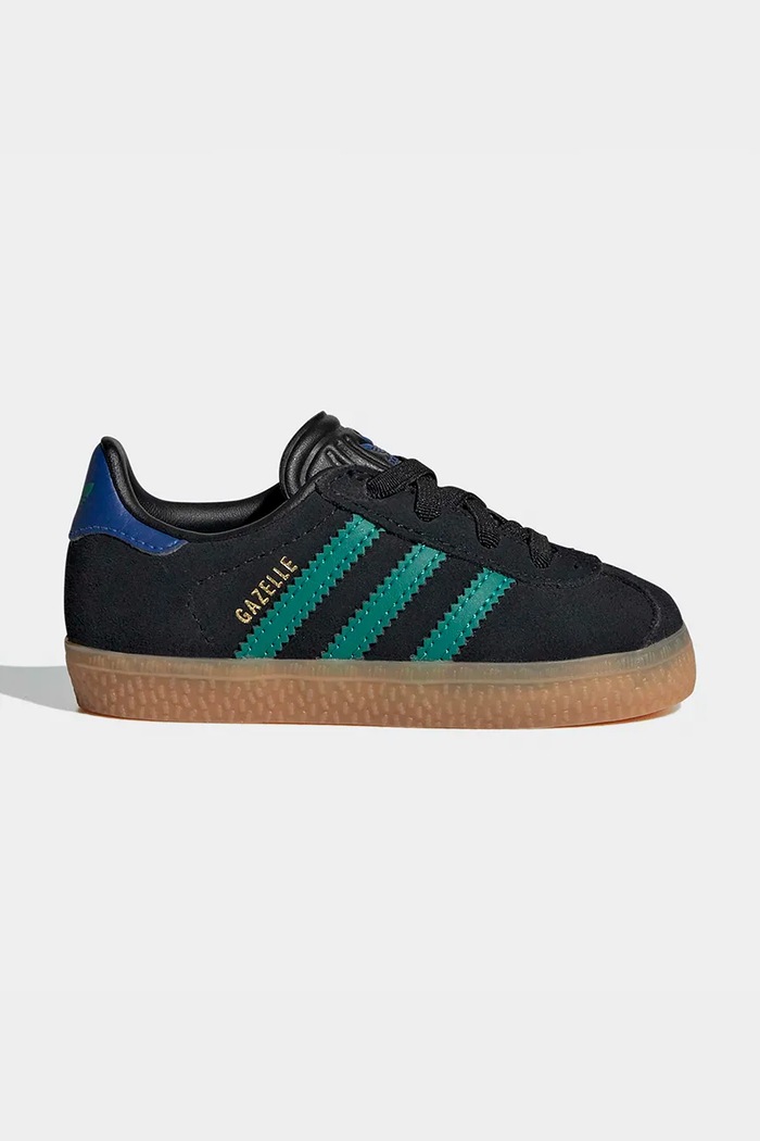 adidas Originals GAZELLE sneakers detské semišové čierna KI7139