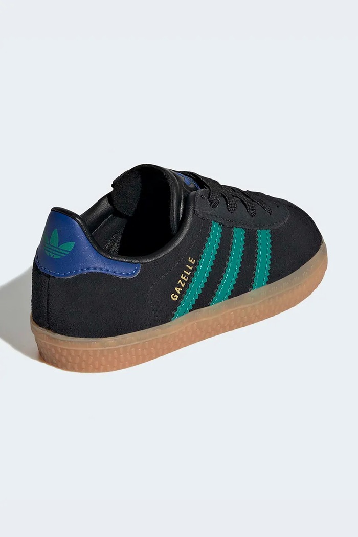 Chlapec adidas Originals GAZELLE sneakers detské semišové KI7139 čierna