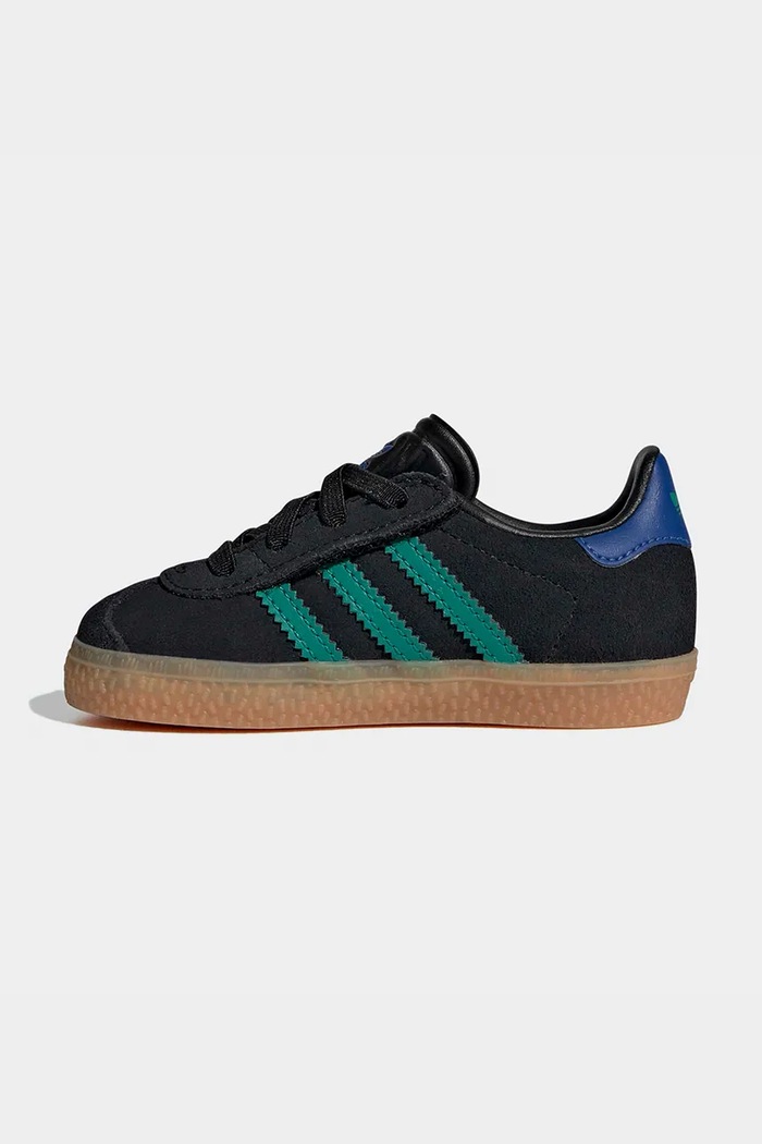 adidas Originals GAZELLE sneakers detské semišové čierna KI7139