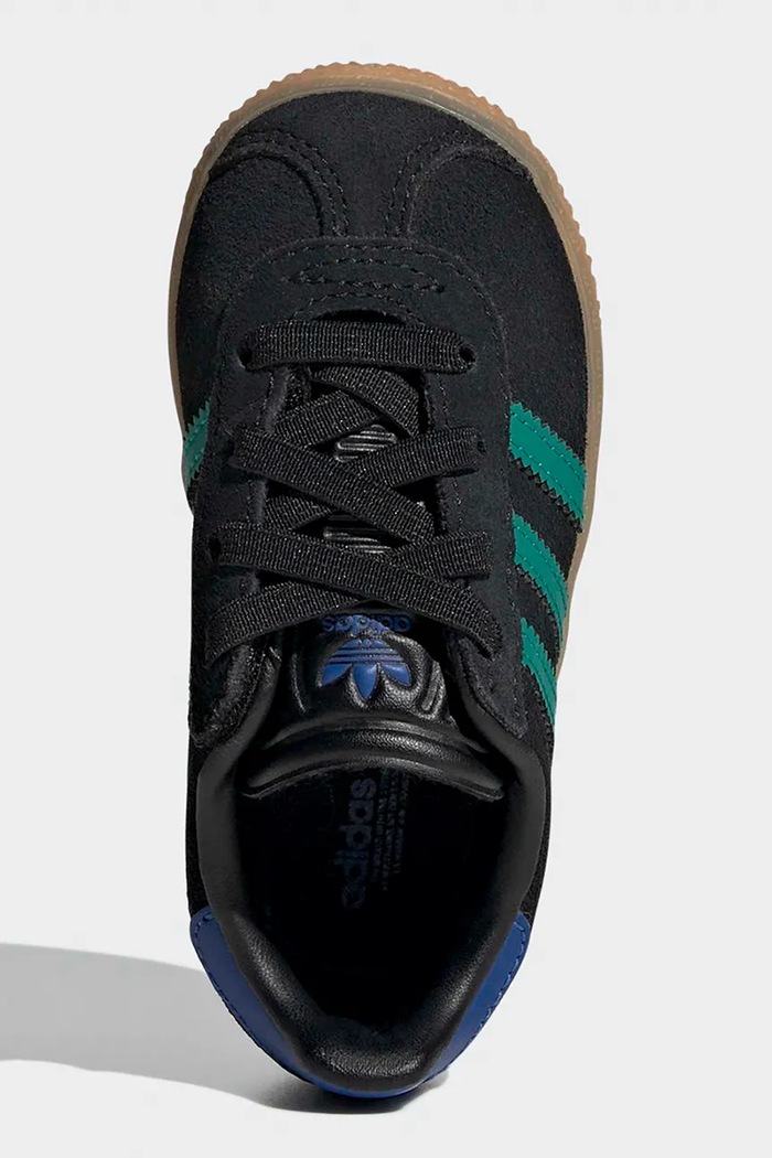 adidas Originals GAZELLE sneakers detské semišové KI7139 čierna