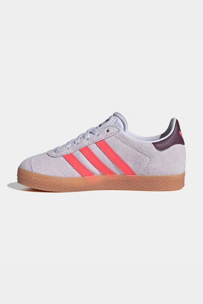 adidas Originals GAZELLE tenisice za djecu od brušene kože ljubičasta KI7133
