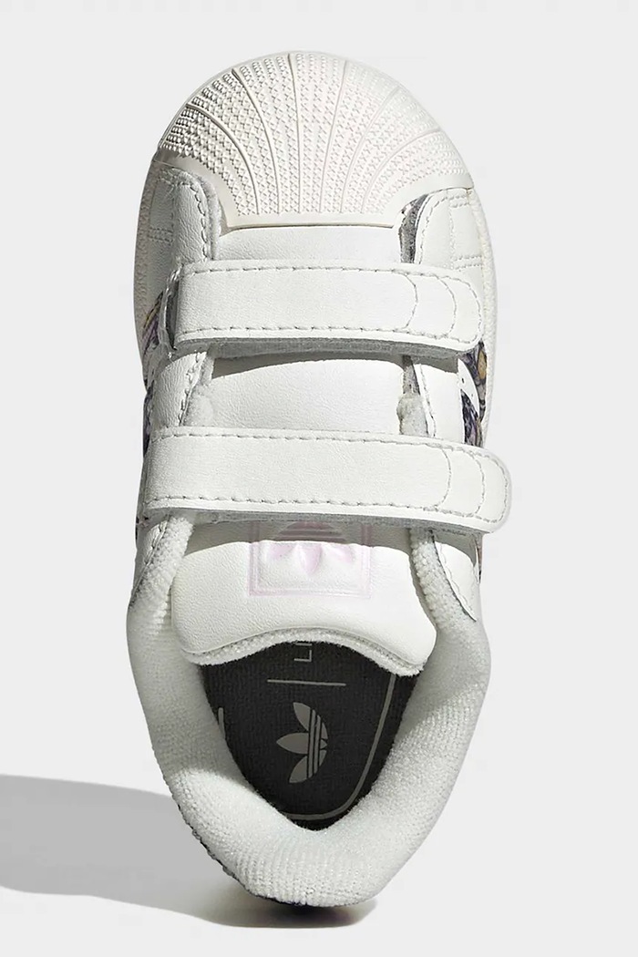 adidas Originals LIBERTY LONDON SUPERSTAR II tenisice za djecu od kože KJ7483 bijela