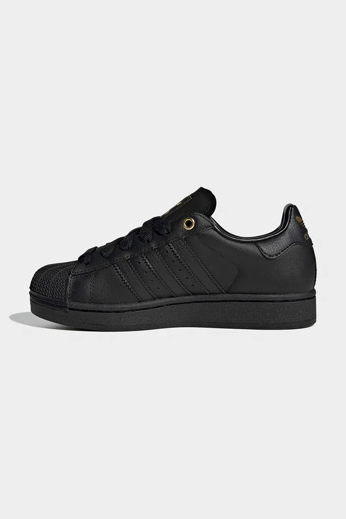 adidas Originals SUPERSTAR II sneakers παιδικά δερμάτινα μαύρο KI5609