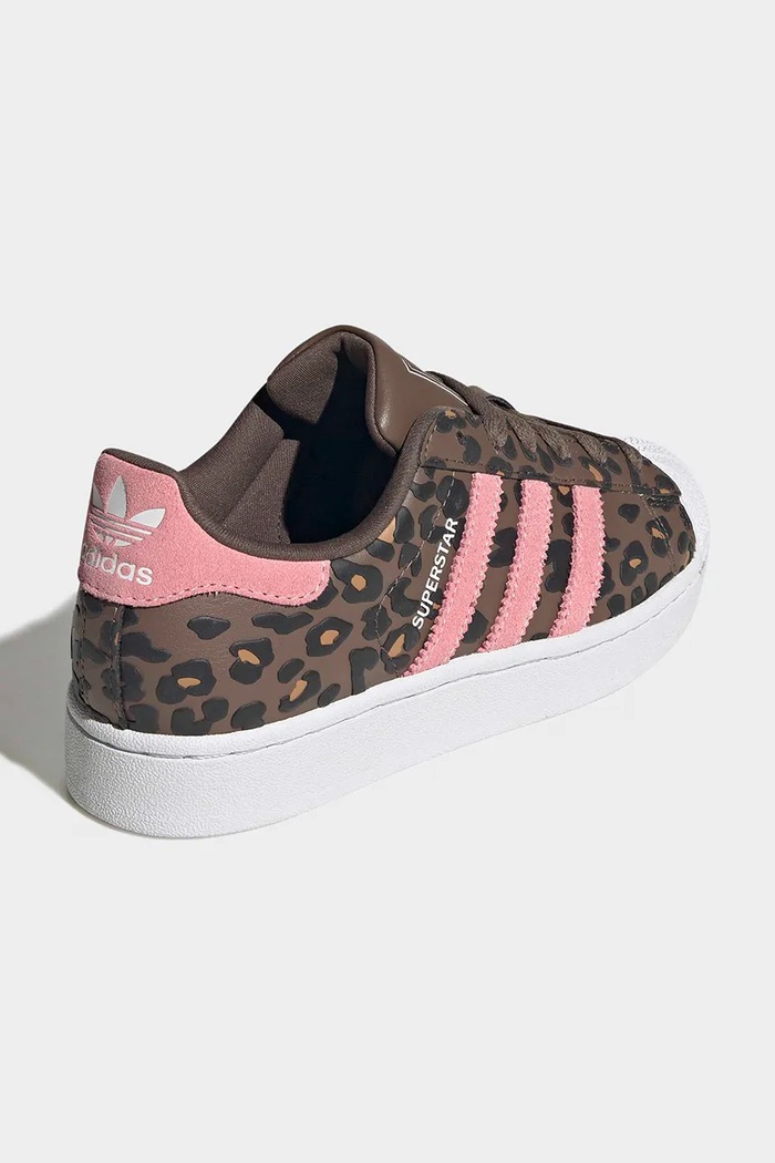 Chlapec adidas Originals SUPERSTAR II sneakers detské KK2103 hnedá
