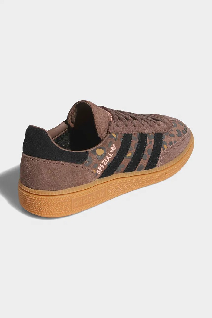 Chlapec adidas Originals HANDBALL SPEZIAL sneakers detské semišové KH9434 hnedá