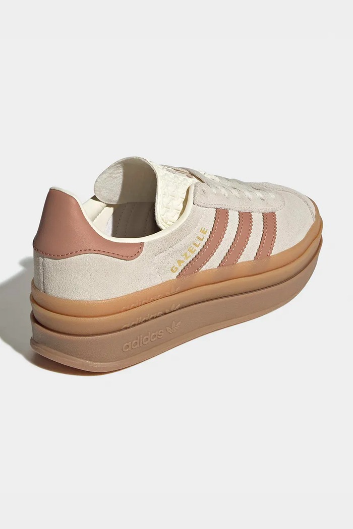 Chlapec adidas Originals GAZELLE BOLD sneakers detské KI4707 béžová