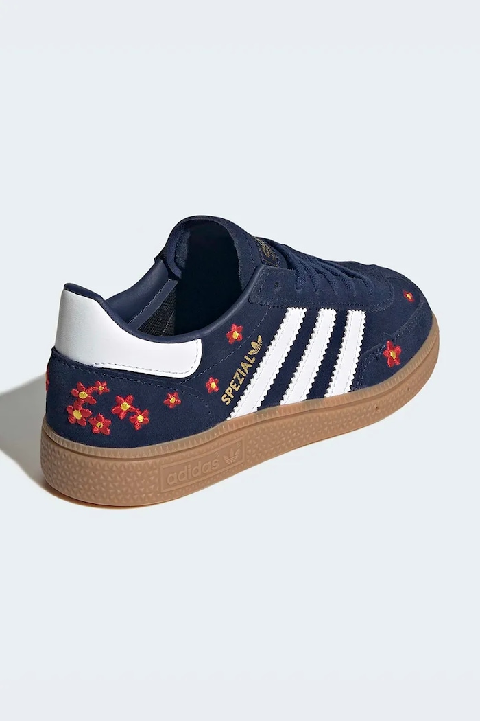 Deklice adidas Originals HANDBALL SPEZIAL superge otroške semišaste KI0370 mornarsko modra