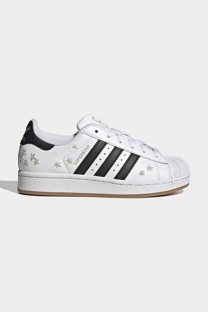 adidas Originals SUPERSTAR II sneakers detské kožené biela KK3377