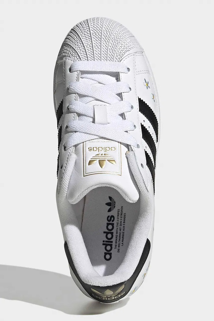 adidas Originals SUPERSTAR II sneakers detské kožené KK3377 biela