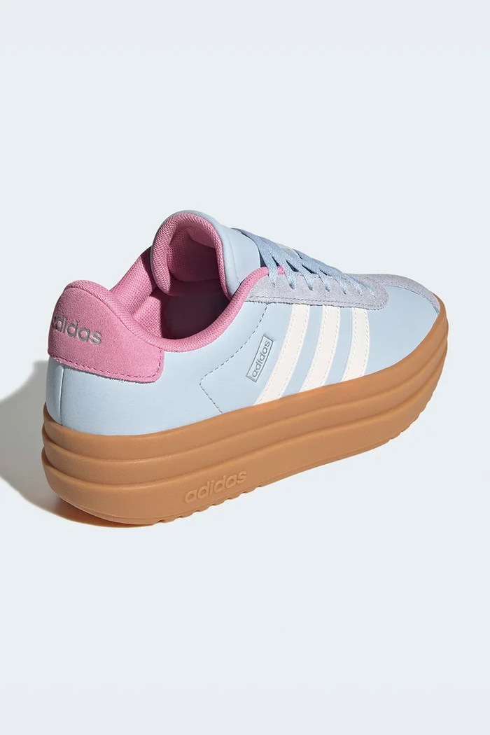 Хлопчик adidas VL COURT BOLD кросівки дитячі KJ9417 блакитний