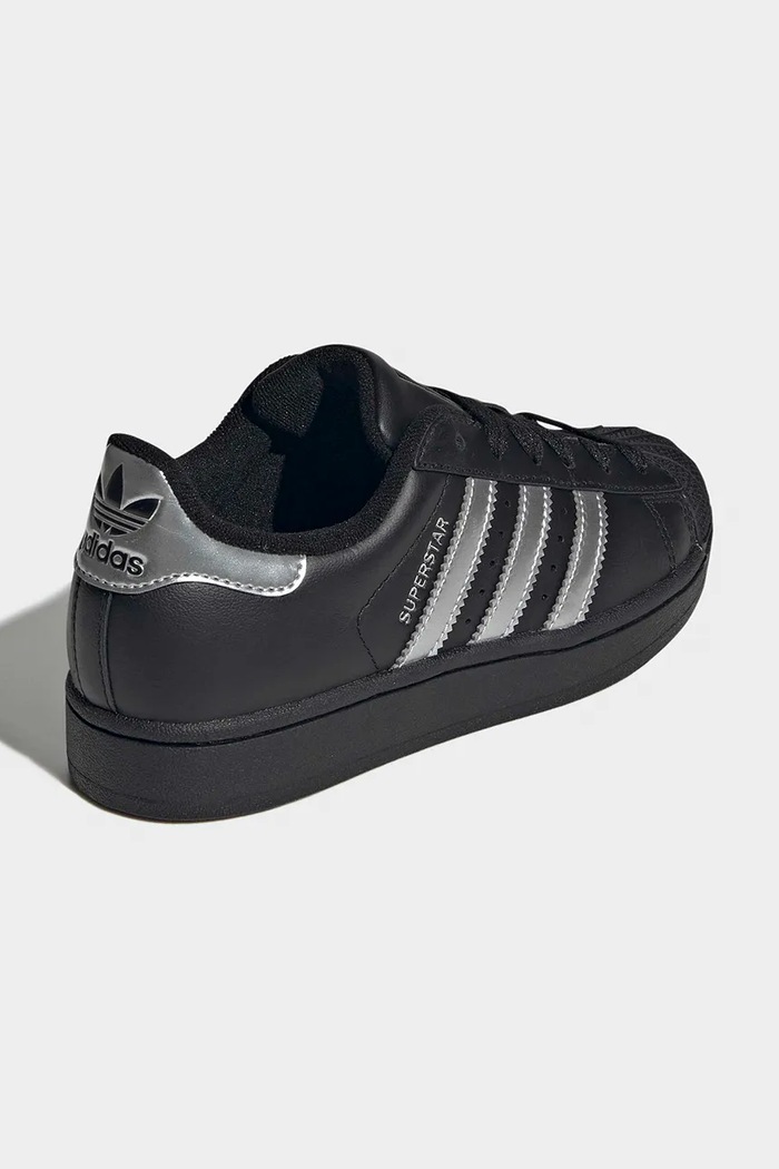 Chlapec adidas Originals SUPERSTAR sneakers detské kožené KH8365 čierna