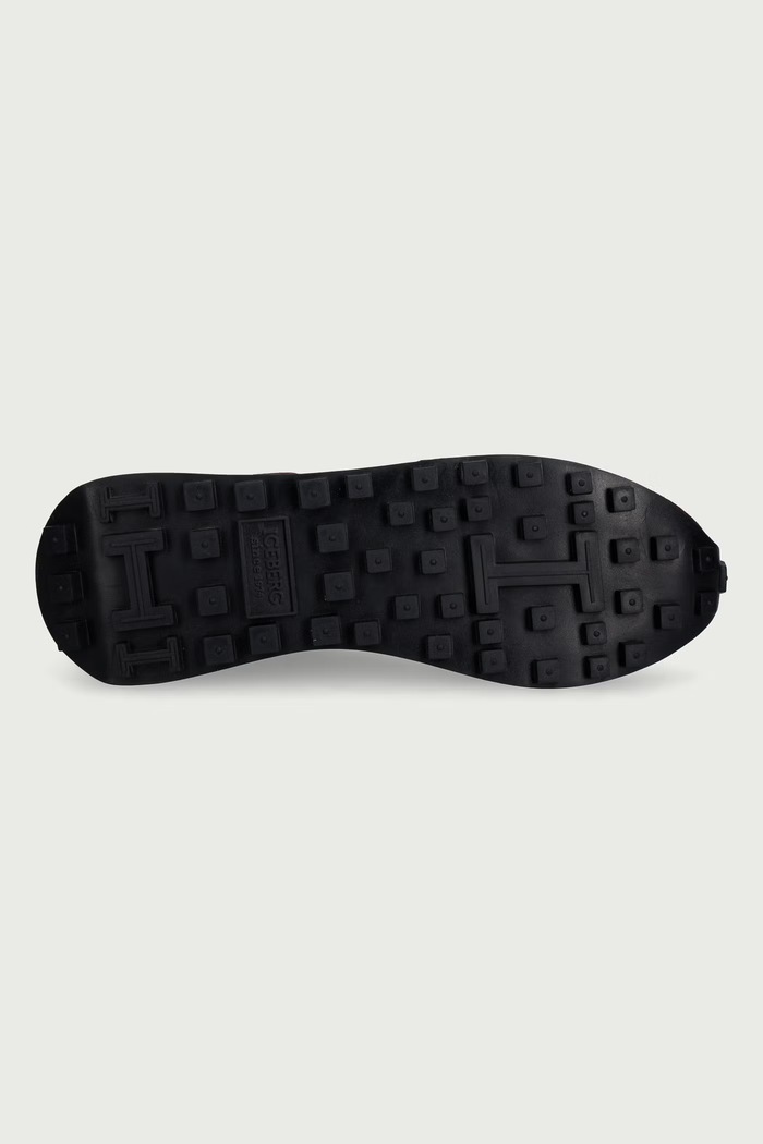 Hyper sneakers pánske kožené Iceberg hnedá IU188303