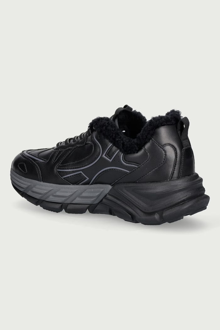 Obuwie Iceberg ICB ONE sneakersy męskie skórzane IU170616 czarny