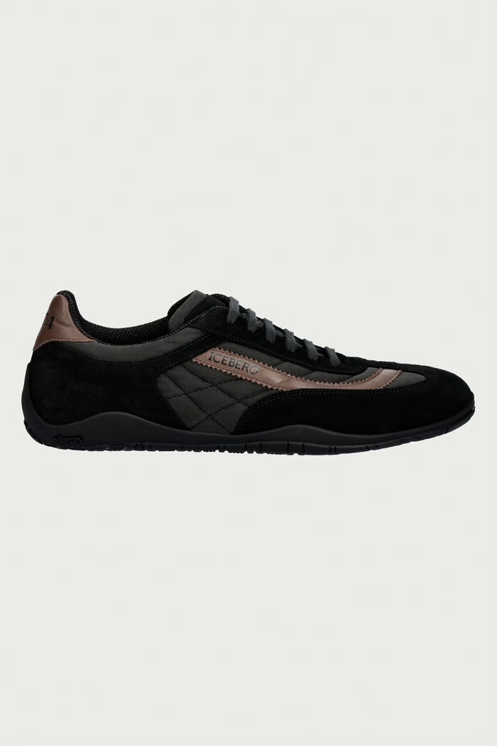 Iceberg Veltor sneakersy męskie IU188202 czarny AW26