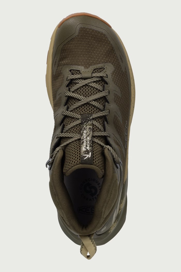 Buty trekkingowe męskie TARGHEE APEX MID WP Keen 1032054 zielony