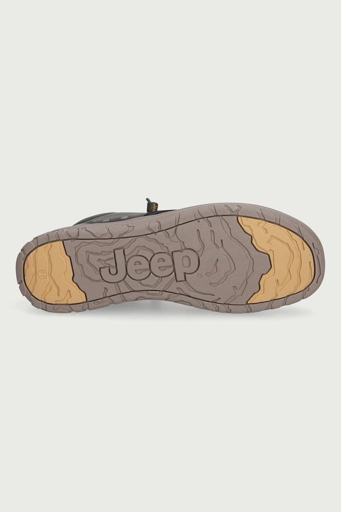 Gležnjarji z vezalkami moški SAMOA MID Jeep zelena JM62050A