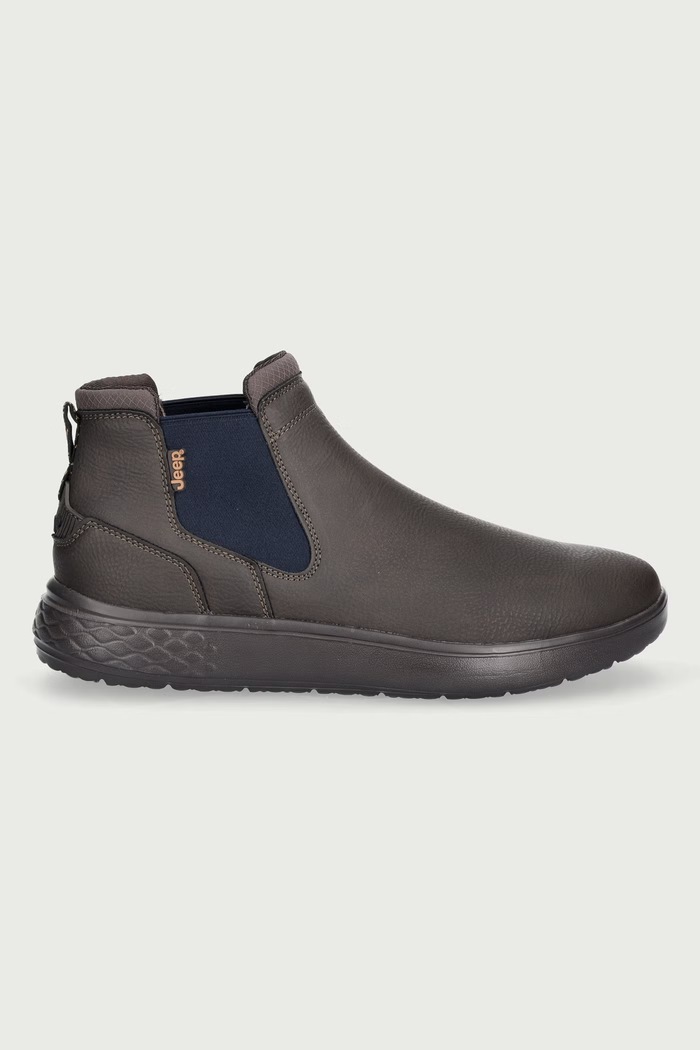 Jeep Sztyblety męskie KOBI CHELSEA JM62061A brązowy AW26