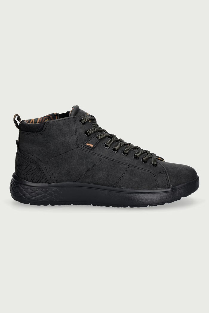 Jeep Turistické topánky pánske KOBI MID JM62062A čierna AW26