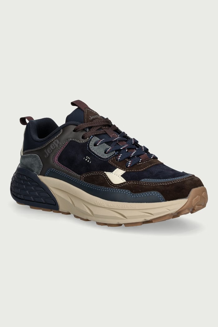 Jeep GROOVE sneakers da uomo blu navy JM62080A