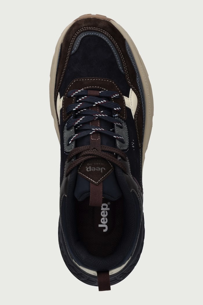 GROOVE sneakers da uomo Jeep JM62080A blu navy