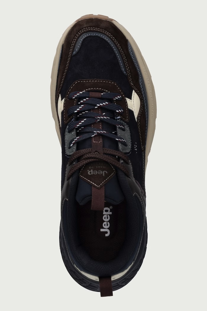GROOVE sneakers da uomo Jeep JM62080A blu navy