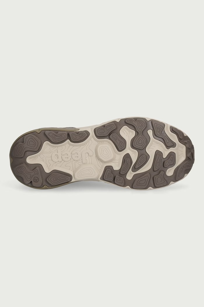 GROOVE sneakersy męskie Jeep beżowy JM62080A