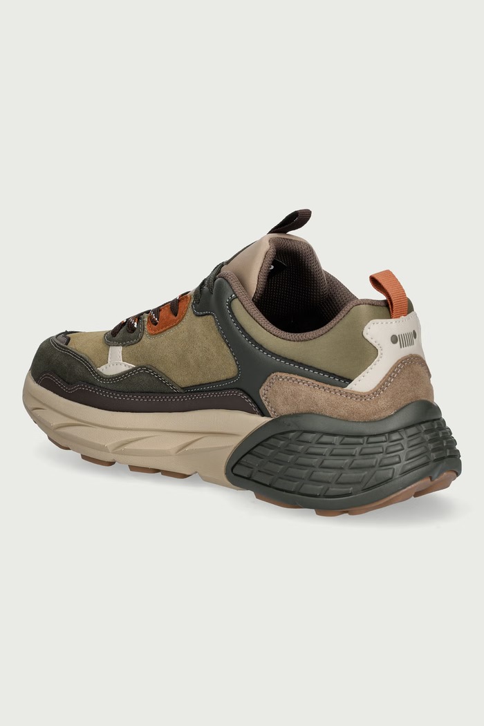 Obuwie Jeep GROOVE sneakersy męskie JM62080A zielony