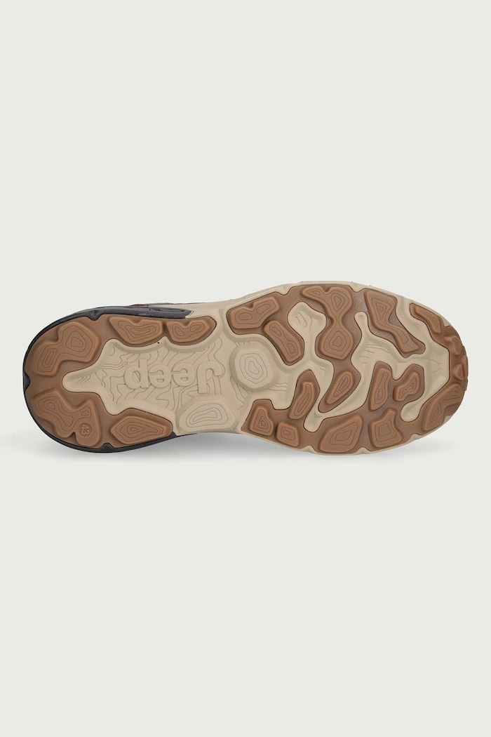 GROOVE sneakersy męskie Jeep brązowy JM62080A