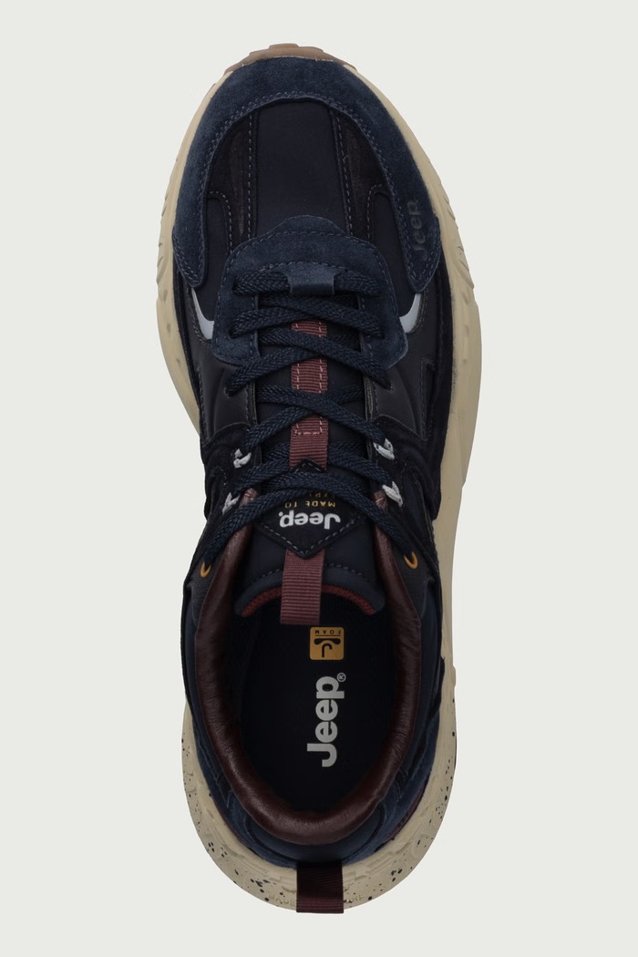 CROSSY sneakers da uomo Jeep JM62110A blu navy