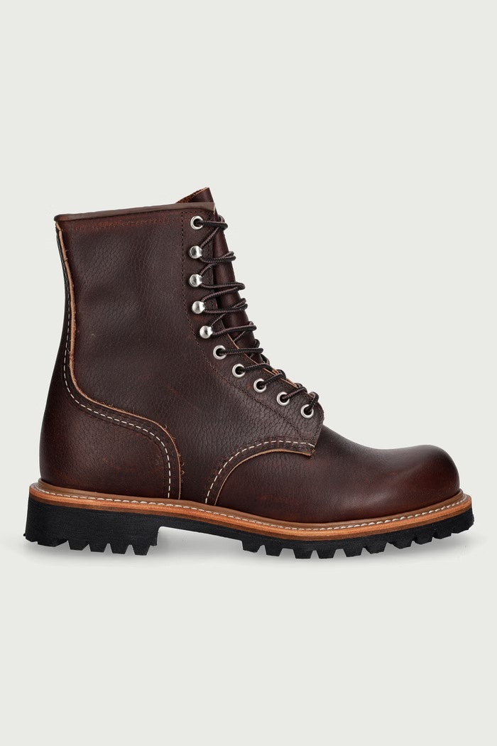 Red Wing 8" Logger trapery męskie skórzane 4585 brązowy AW26