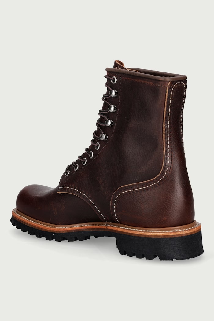 Obuwie Red Wing 8" Logger trapery męskie skórzane 4585 brązowy