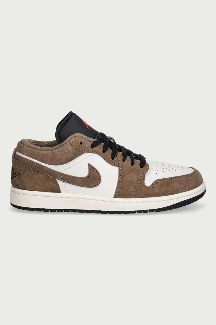 Jordan Air Jordan 1 Low sneakersy męskie zamszowe 553558.200 brązowy AW26