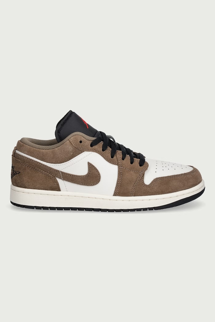 Jordan Air Jordan 1 Low sneakersy męskie zamszowe 553558.200 brązowy AW26