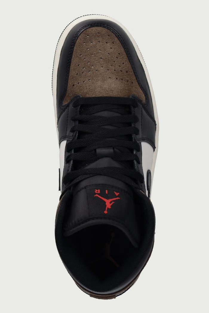 Air Jordan 1 Mid sneakersy męskie skórzane Jordan DQ8426.007 brązowy