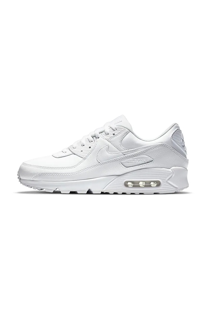 Nike Sportswear Air Max 90 LTR sneakersy męskie skórzane biały CZ5594.100