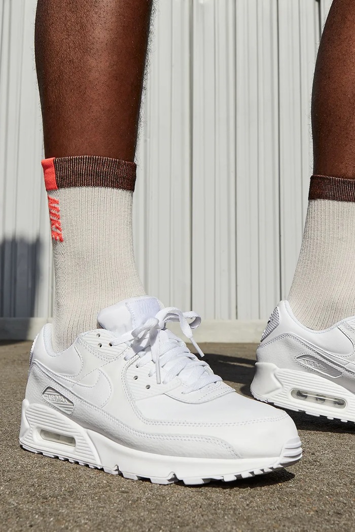 Nike Sportswear Air Max 90 LTR sneakersy męskie skórzane CZ5594.100