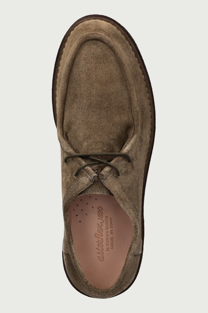 Artflex U dress shoes men's suede Astorflex 000001.362.ARTFLEX green
