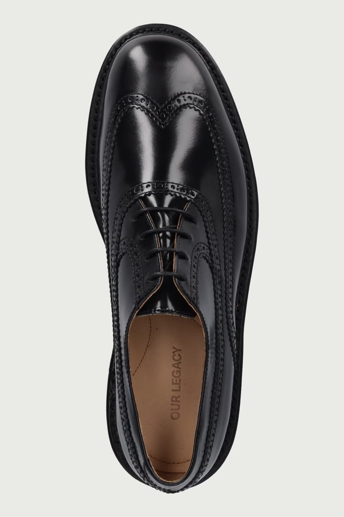 Dress shoes Men's leather Our Legacy A4257BB black